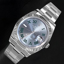 Afbeelding in Gallery-weergave laden, Rolex Datejust 41 Wimbledon Slate Wijzerplaat Roestvrij Staal Horloge