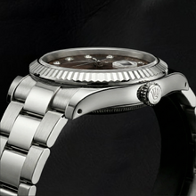 Afbeelding in Gallery-weergave laden, Rolex Stainless Steel met Diamant – vooraanzicht