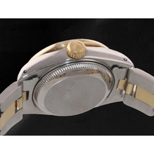 Afbeelding in Gallery-weergave laden, Rolex Datejust 26 mm Wit Parelmoer Diamant Wijzerplaat Two Tone Oyster Armband Horloge