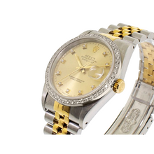 Afbeelding in Gallery-weergave laden, Fijne Diamant Rolex in Gold – vooraanzicht