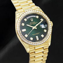 Afbeelding in Gallery-weergave laden, Rolex Yellow Gold met Diamant – vooraanzicht