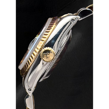 Afbeelding in Gallery-weergave laden, Rolex Two Tone met Edelsteen – zijaanzicht