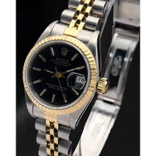 Afbeelding in Gallery-weergave laden, Edelsteen Rolex -karaat Two Tone – hoekaanzicht