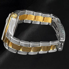 Afbeelding in Gallery-weergave laden, Edelsteen Rolex -karaat Sterling Silver Two Tone Gold – hoekaanzicht