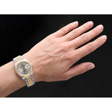 Afbeelding in Gallery-weergave laden, Rolex Datejust 279173 Zilveren Diamanten Wijzerplaat 28 mm Tweekleurig Horloge