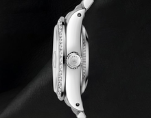 Afbeelding in Gallery-weergave laden, Rolex 26 mm Datejust 6916 Horloge van Roestvrij Staal met IJsblauwe Diamanten Wijzerplaat met Diamantenrij