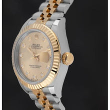 Afbeelding in Gallery-weergave laden, twee kleuren diamanten Rolex