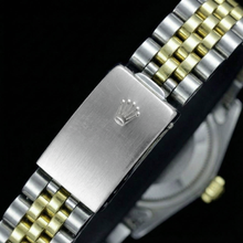 Afbeelding in Gallery-weergave laden, Rolex Two Tone met Parel – achteraanzicht
