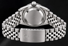 Afbeelding in Gallery-weergave laden, Rolex 6916 Datejust 26mm Zwarte Diamanten Wijzerplaat Roestvrij Staal Jubilee-armband Horloge