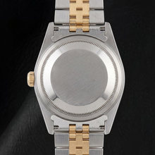 Afbeelding in Gallery-weergave laden, Rolex 6917 Datejust 26mm Champagne Baguette Diamanten Wijzerplaat Tweekleurig Horloge