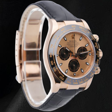 Afbeelding in Gallery-weergave laden, Rolex Cosmograph Daytona 116515LN 40mm Champagnekleurige Wijzerplaat Zwarte Oysterflex-band