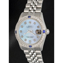 Afbeelding in Gallery-weergave laden, Rolex Date-just 31mm parelmoer herenhorloge
