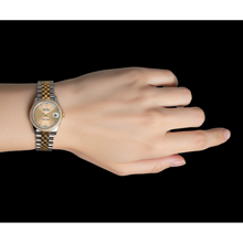 Afbeelding in Gallery-weergave laden, Rolex Date-just Champagne Stick Dial 31mm dameshorloge P4