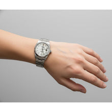 Afbeelding in Gallery-weergave laden, Rolex Date Wit Parelmoer Diamant Wijzerplaat 34mm Roestvrijstalen Horloge