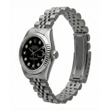 Afbeelding in Gallery-weergave laden, Rolex Jubileum-armband van roestvrij staal met diamantwijzerplaat Datumjust-horloge