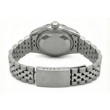 Afbeelding in Gallery-weergave laden, Rolex Jubileum-armband van roestvrij staal met diamantwijzerplaat Datumjust-horloge