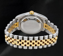 Afbeelding in Gallery-weergave laden, Rolex Datejust 116233 Zwarte Wijzerplaat 36mm Roestvrij Staal en Geelgoud Horloge