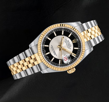 Afbeelding in Gallery-weergave laden, Rolex Datejust 116233 Zwarte Wijzerplaat 36mm Roestvrij Staal en Geelgoud Horloge