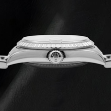 Afbeelding in Gallery-weergave laden, Rolex Datejust 16220 36mm Zilveren Wijzerplaat met Streepindexen Roestvrij Staal Horloge Oyster-armband