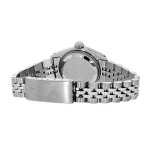 Afbeelding in Gallery-weergave laden, Rolex Datejust 26 mm grijs diamanten wijzerplaat roestvrij staal horloge