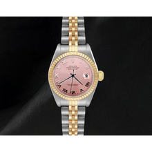 Afbeelding in Gallery-weergave laden, Rolex Datejust 26mm Jaar 2002 Romeinse Wijzerplaat Tweekleurig Dameshorloge