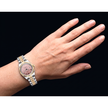 Afbeelding in Gallery-weergave laden, Rolex Datejust 26mm Jaar 2002 Romeinse Wijzerplaat Tweekleurig Dameshorloge