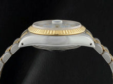 Afbeelding in Gallery-weergave laden, Rolex Datejust 26mm 69173 Blauw Parelmoer Diamanten Wijzerplaat Tweekleurig Horloge