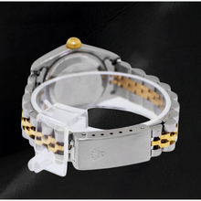 Afbeelding in Gallery-weergave laden, Rolex Datejust 26mm Parelmoeren Diamanten Wijzerplaat Jaar 2002 Tweekleurig Horloge