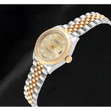 Afbeelding in Gallery-weergave laden, Rolex Datejust 28 mm Roestvrij Staal en Geelgoud Diamanten Dameshorloge 279173