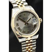 Afbeelding in Gallery-weergave laden, Edelsteen Rolex in Two Tone – vooraanzicht
