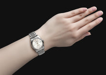 Afbeelding in Gallery-weergave laden, Rolex Datejust 31mm Zilver Lichtgevend Dameshorloge P4