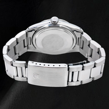 Afbeelding in Gallery-weergave laden, Rolex Datejust 36mm Zwarte Wijzerplaat met Streepindexen Oyster-armband Roestvrij Staal Horloge