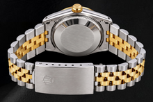Afbeelding in Gallery-weergave laden, Rolex Datejust 6824 31mm Champagne Wijzerplaat met Streepindexen Tweekleurig Horloge