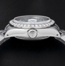 Afbeelding in Gallery-weergave laden, Rolex Datejust 6916 26mm Blauwe Diamanten Wijzerplaat Roestvrij Staal Horloge