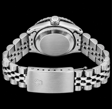 Afbeelding in Gallery-weergave laden, Rolex Datejust 6916 26mm Roestvrij Staal Horloge met Grijze Diamanten Wijzerplaat