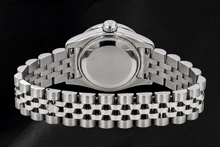 Afbeelding in Gallery-weergave laden, Rolex Datejust 6916 26mm Zilveren Jubileum Diamanten Wijzerplaat Roestvrij Staal Horloge