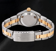 Afbeelding in Gallery-weergave laden, Rolex Datejust 6917 26mm Champagne Wijzerplaat met Streepindexen Tweekleurig Horloge