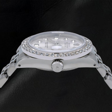 Afbeelding in Gallery-weergave laden, Rolex Datejust 78274 31 mm Zilveren Diamanten Wijzerplaat Roestvrij Staal Jubilee-armband Horloge