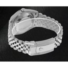 Afbeelding in Gallery-weergave laden, Rolex Datejust Grey Wimbledon Romeinse wijzerplaat 36mm roestvrij staal horloge