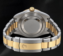 Afbeelding in Gallery-weergave laden, Rolex Datejust II 41mm 116333 Groene Romeinse Diamanten Wijzerplaat Tweekleurig Horloge