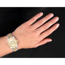 Afbeelding in Gallery-weergave laden, Rolex Datejust Romeinse Wijzerplaat 28 mm Dames Tweekleurig 279173 Horloge