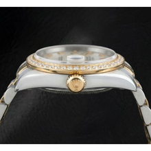 Afbeelding in Gallery-weergave laden, Met de hand vervaardigd Briljant Rolex 0,20 karaat – bovenaanzicht