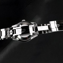 Afbeelding in Gallery-weergave laden, Rolex Datumjust 31 mm stalen dameshorloge met witte Romeinse wijzerplaat