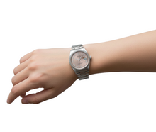 Afbeelding in Gallery-weergave laden, Rolex Datumjust herenhorloge met rosé wijzerplaat, datum gewoon snel ingesteld