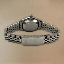 Afbeelding in Gallery-weergave laden, Rolex Datumjust horloge Parelmoer wijzerplaat Diamanten rand Roestvrij staal