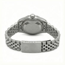 Afbeelding in Gallery-weergave laden, Rolex Datumjust witte Dweil Romeinse wijzerplaat Diamanten lunette roestvrij staal Jubileum armband SNELLE INSTELLING