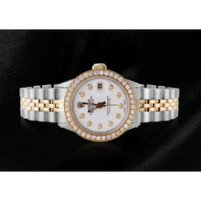 Afbeelding in Gallery-weergave laden, Rolex Datumjust witte diamanten