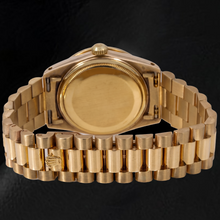 Afbeelding in Gallery-weergave laden, Rolex Day-Date 1803 36mm Champagne Diamanten Wijzerplaat 18K Geelgoud Horloge