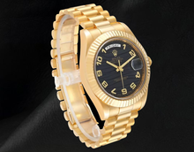 Afbeelding in Gallery-weergave laden, Rolex Day-Date II 41 mm Herenhorloge Koepelvormige Lunette Geelgoud