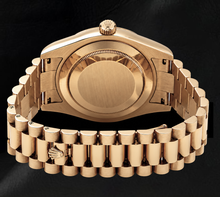 Afbeelding in Gallery-weergave laden, Rolex Day-Date II 41mm 218238 Zilveren Romeinse Wijzerplaat President-band Geelgoud Horloge